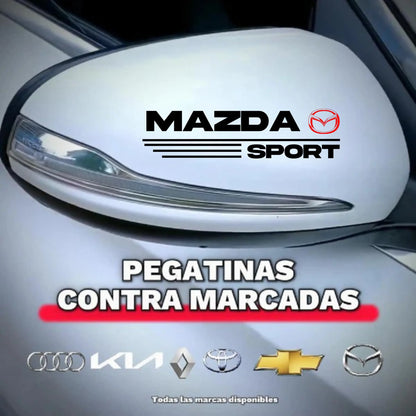 Pegatina para los retrovisores x 2 Unidades 108 pedidos el dia de hoy