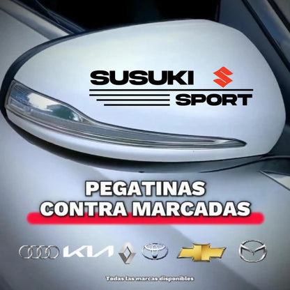 Pegatina para los retrovisores x 2 Unidades 108 pedidos el dia de hoy