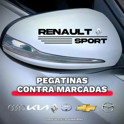 Pegatina para los retrovisores x 2 Unidades 108 pedidos el dia de hoy