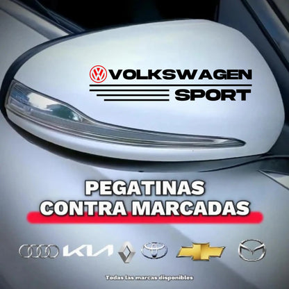 Pegatina para los retrovisores x 2 Unidades 108 pedidos el dia de hoy