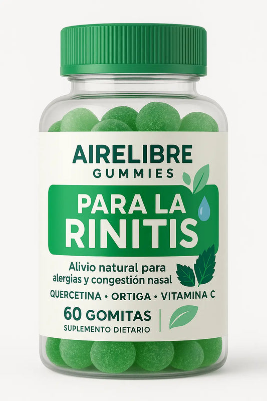 Aire libre - Gomitas para la rinitis 108 pedidos el dia de hoy