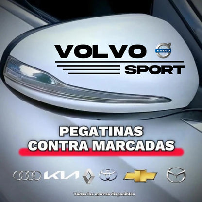 Pegatina para los retrovisores x 2 Unidades 108 pedidos el dia de hoy