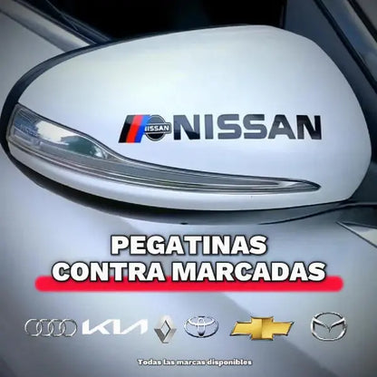Pegatina para los retrovisores x 2 Unidades 108 pedidos el dia de hoy