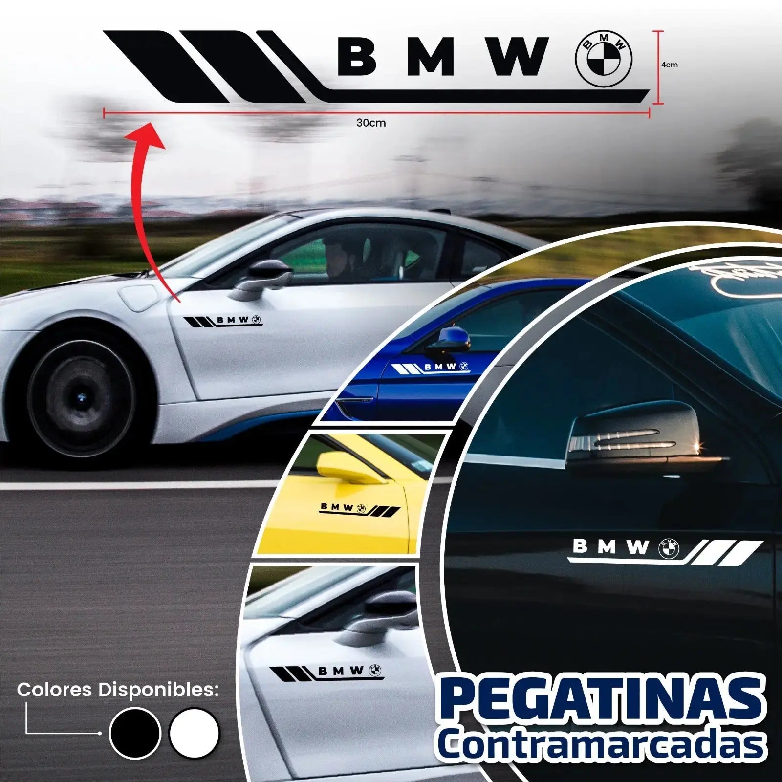 Pegatinas laterales x2 Unidades - Contra marcadas 323 pedidos hoy