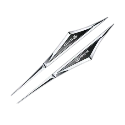 🚗KIT x2 INSIGNIAS DE METAL CONTRAMARCADAS🔥 1457 clientes han comprado este producto