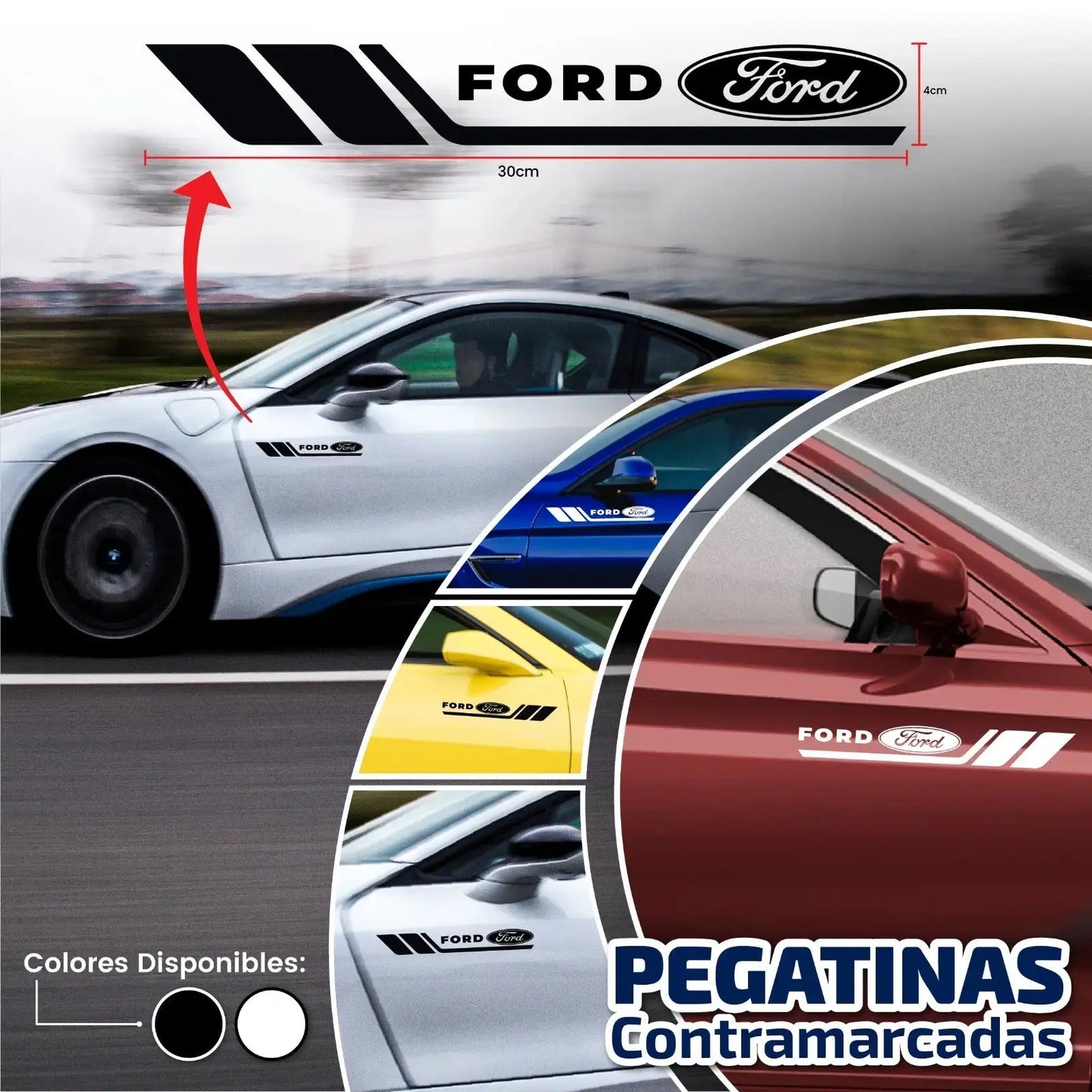 Pegatinas laterales x2 Unidades - Contra marcadas 323 pedidos hoy