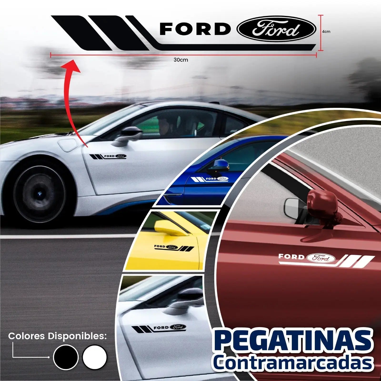 Pegatinas laterales x2 Unidades - Contra marcadas 323 pedidos hoy
