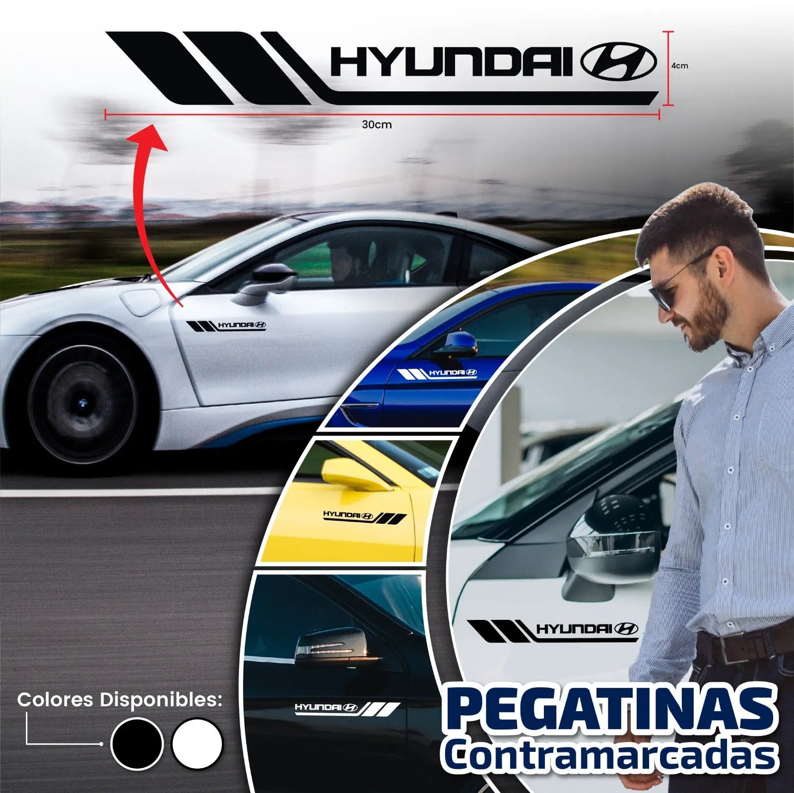 Pegatinas laterales x2 Unidades - Contra marcadas 323 pedidos hoy