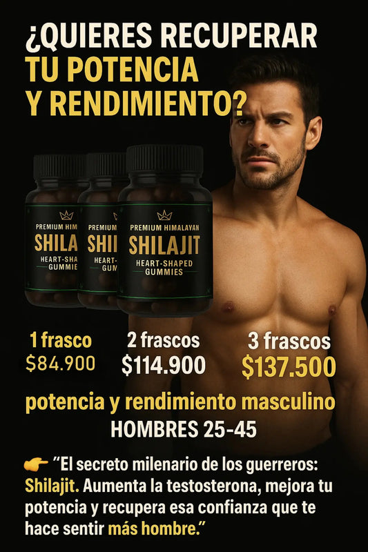 SHILAJIT POTENCIA-RENDIMIENTO MASCULINO House Col Shop 🇨🇴